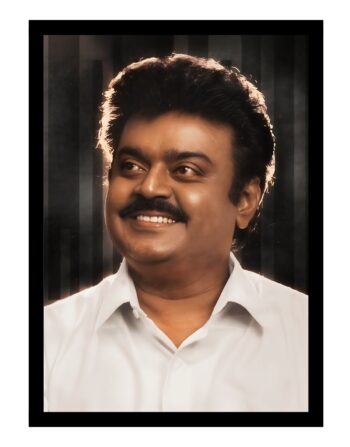 Vijayakanth – Photo Frame 12*8 inch size