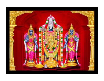 God Tirupati Balaji – Photo Frame 12*8 inch size